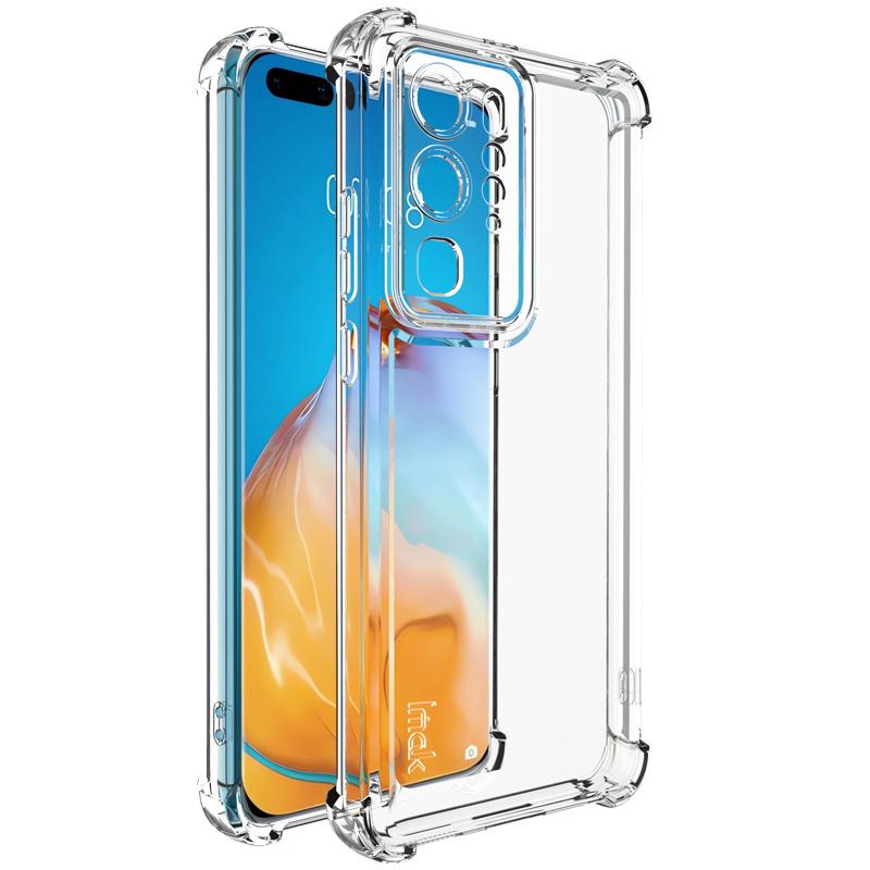 

Прозорий чохол для телефону серії IMAK UX-4 для Huawei P40 Pro Four Corner Shockproof TPU Back Cover Style A