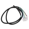 Electric Scooter Motor Wire 8 Pin Scooter Motor Cable with Thermostat 3 Pin Power Phase Cable and 5 Pin Hall Cable for