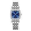 Quartz Movement Watch for Women Lady Dress Casual Wristwatch Alloy Strap Brecelet Watches