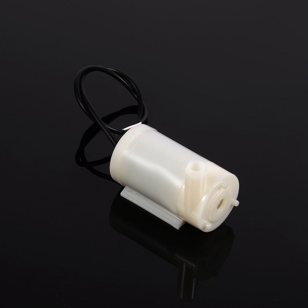 Mini Tauchmotorpumpe Wasserpumpen DC 3-4.5V 100L/H Geräuscharm für Aquarium Horizontal