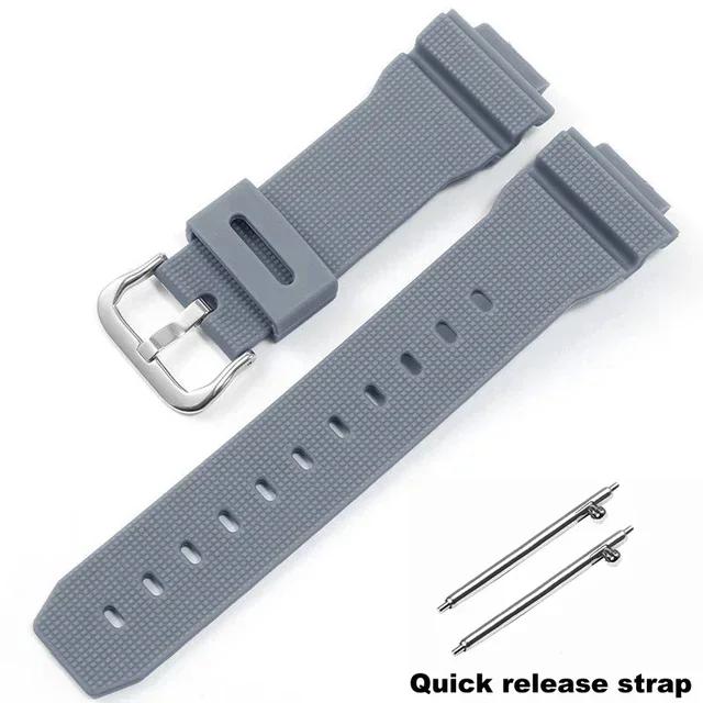 Premium-Grade rubber strap For Casio G-Shock GM2100 GA2100 DW5600GM GA 2100 DW6900 silicone strap accessories 16mm