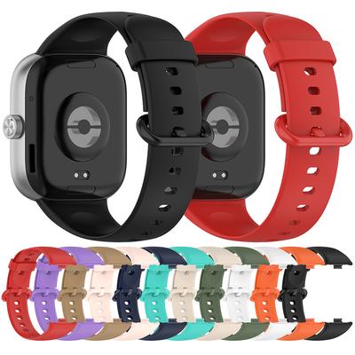 Silicone Strap Smart Watch Bracelet Replacement Correa Sport Watch Band Strap for Redmi Watch 4/Xiaomi Band 8 Pro Smart Watch