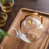 280ml Heat Resistant High Borosilicate Glass Tea Pot with Filter Household Brewing Flower Puer Glass Teapots Kung Fu Tea Set