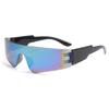 One Piece Sunglasses Rimless Fashion Sunglasses Large Frame Sunglasses Pc Material For Designer Wear Cycling Fashion Events