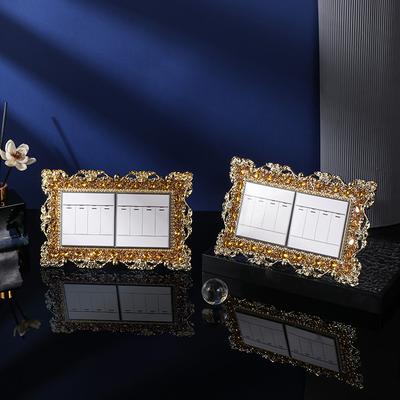 1Pcs European Style Switch Stickers with Single/double Gold Diamonds, Suitable for Home and Halloween/Christmas Decoration