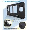 Front License Plate Frame for Ford F150 Lincoln Mark LT 2006 2007 2008 Front Bumper License Plate Holder Mounting Bracket Cover Replace #