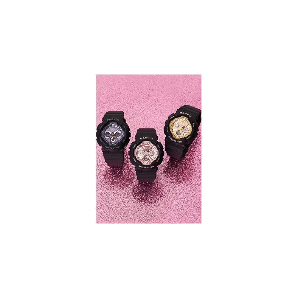 Casio Baby-G Uhr (BA-130-1A4JF) Damen Schwarz (Offizielles japanisches Produkt)