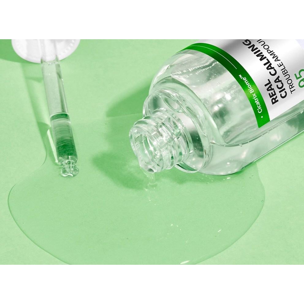 Wellage Real Cica Calming 95 Trouble Ampoule, 50ml
