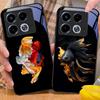 Colorful Cute Fish For Infinix Note 40 4G 30i 12 96 Smart 8 Hot 9 Play 10 11S 12 20i 50 Pro Plus 5G Tempered Glass Phone Case