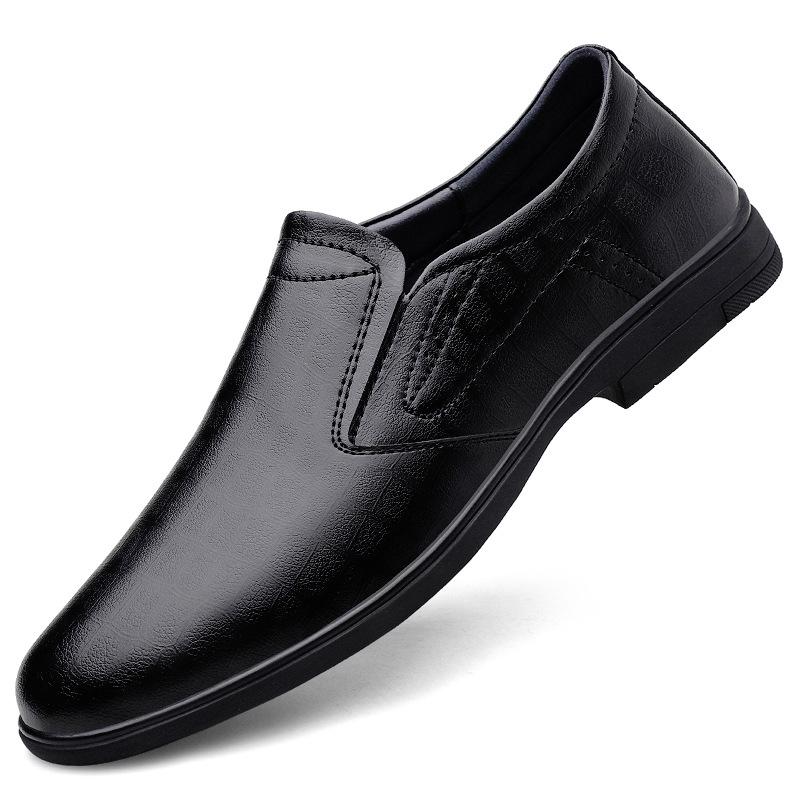 Men s 2024 Spring British Style Genuine Leather Loafers: Wedding  Business Casual Shoes 39