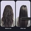 Cordless Hair Straightener Brush with 3 Temperature Settings Portable Mini Hair Straightening Comb Rechargeable Fast