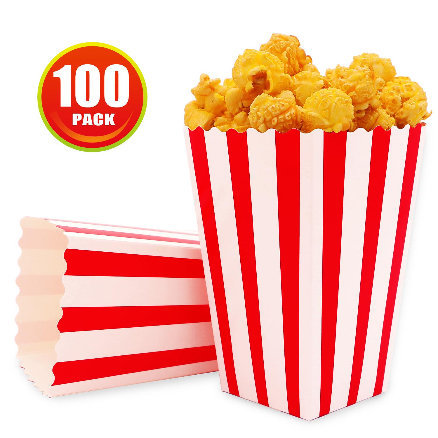 

Disposable Popcorn and Food Paper Box - French Fries & Chicken Popcorn Bucket