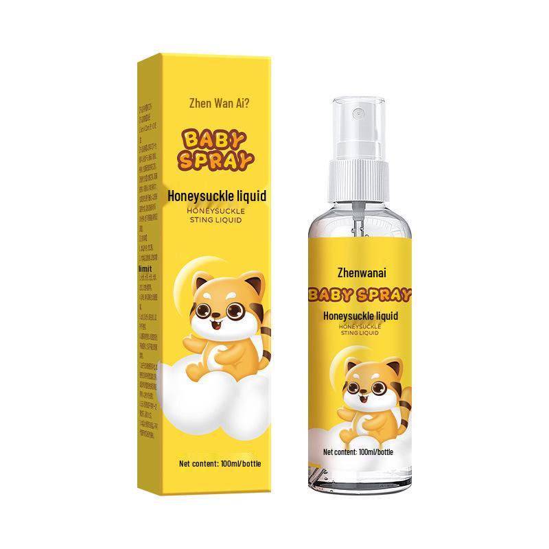 Nanjing Cooling Flower Water Spray for Kids & Babies - Anti-Bite Essential Oil