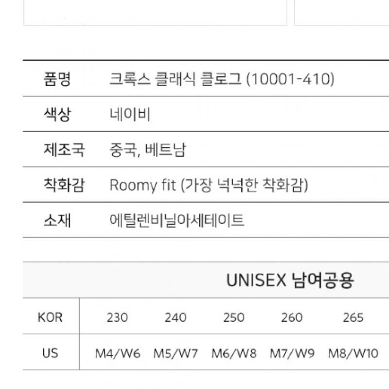 Crocs Classic Navy Classic Navy