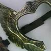 Viking Styl Poloviční obličejová maska Plastová Anime maska Helma Cosplay masky Halloween Kostýmové doplňky Párty rekvizity