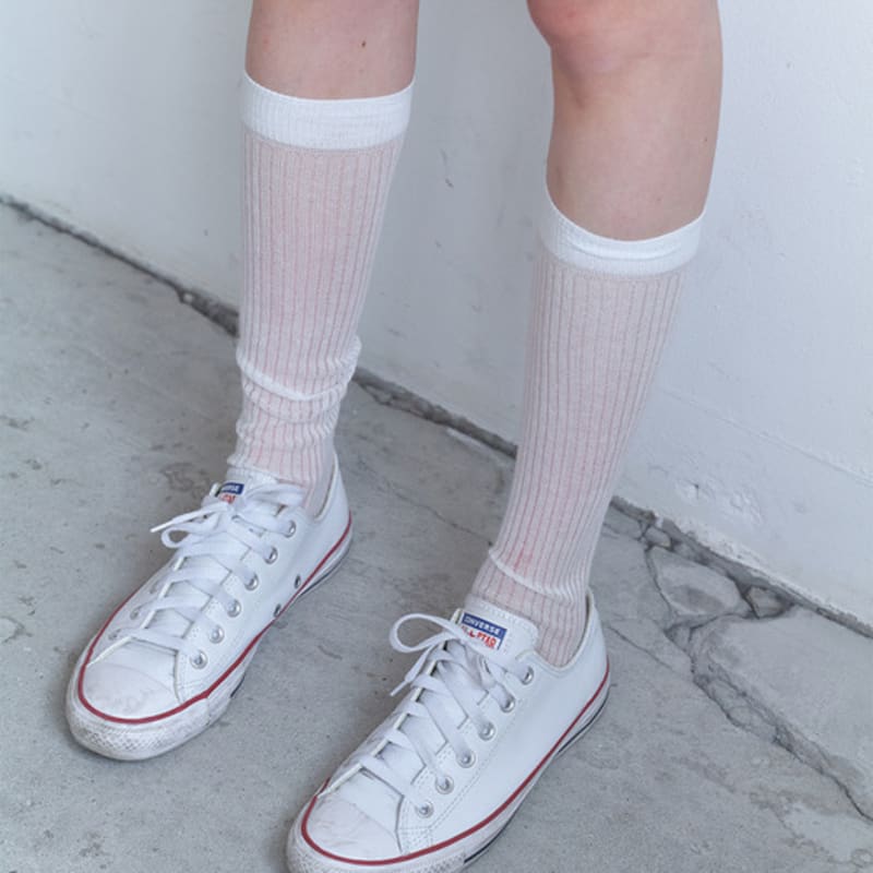 OVLA see-through knee socks_colors SO006