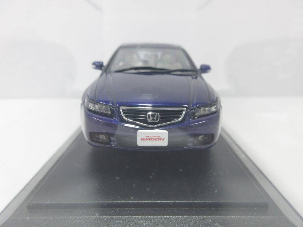 [USED] 1/43 Eburo Honda 4th-generation Accord Accord Wagon Die-cast Model in Blue and Purple Tones