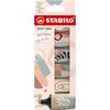Surligneurs Mini - STABILO - BOSS NatureVibes - 6 Couleurs Naturelles