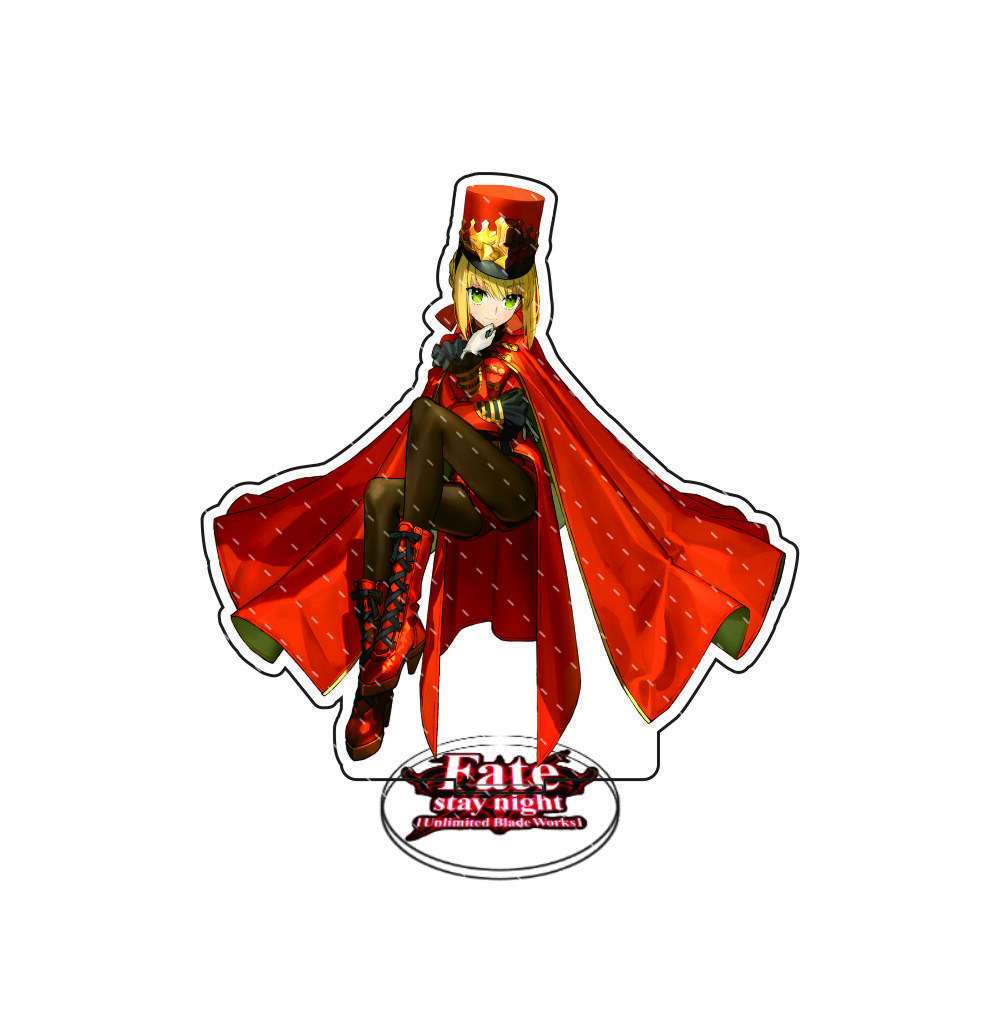 Anime Fate 15cm Acrylic Stand Model Cosplay Characters Desktop model stand Ornament Goods Collection Gifts