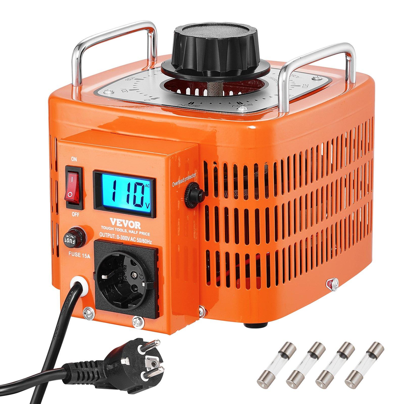 VEVOR 3000VA Auto Variable Voltage Transformer