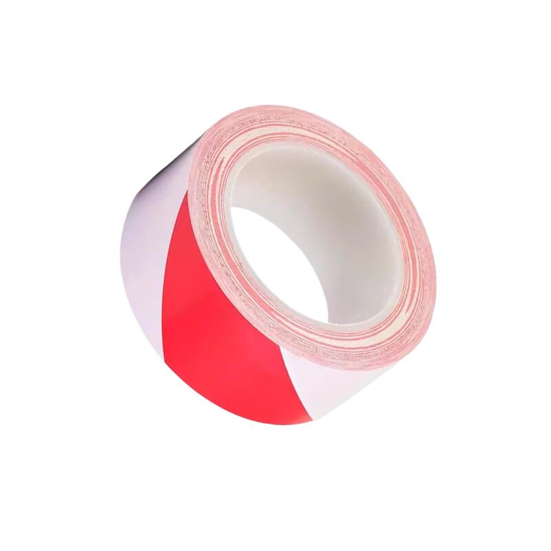 Red & White Safety Warning Tape 48mm x 33m
