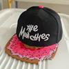 Quick Dry Sun Hat Letter Embroidery Snapback Cap Casual Baseball Cap  Summer