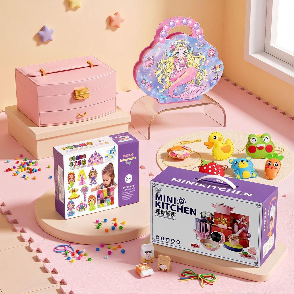 DIY Children's Day Creative Sewing Kit: Handmade Pendant Material Pack for Kids