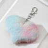 Butterfly Keychain Rings Cute Cat Keychain Pendant Plush Car Keyring Decoration