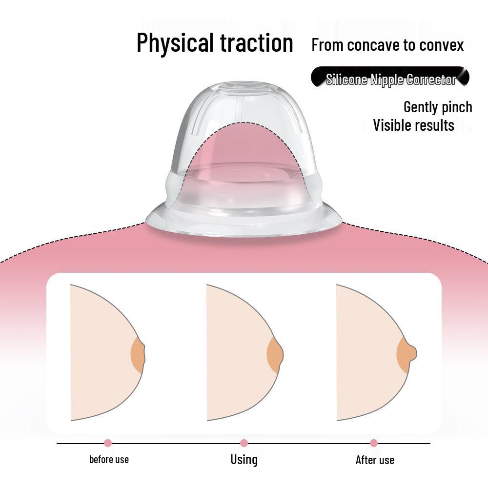Nipple Corrector Suction Device for Inverted or Flat Nipples