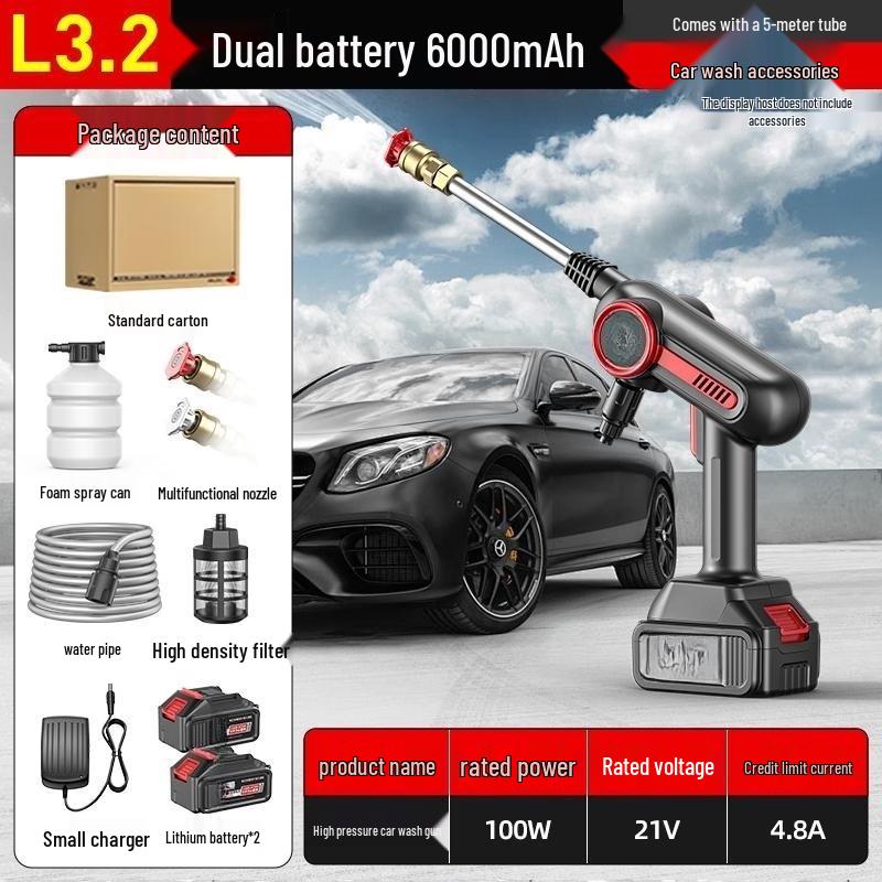 TURBOSUN L3.2 Cordless High-Pressure Car Washer CN plug (adapter included)