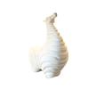 Nordic Striped Resin Horse Sculpture Bookshelf Ornament Abstract Irregular Chubby Horse Statue Animal Indoor Tabletop Decoration