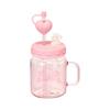 Starbucks Love Bani Heart Charm Glass Cold Cup 562ml