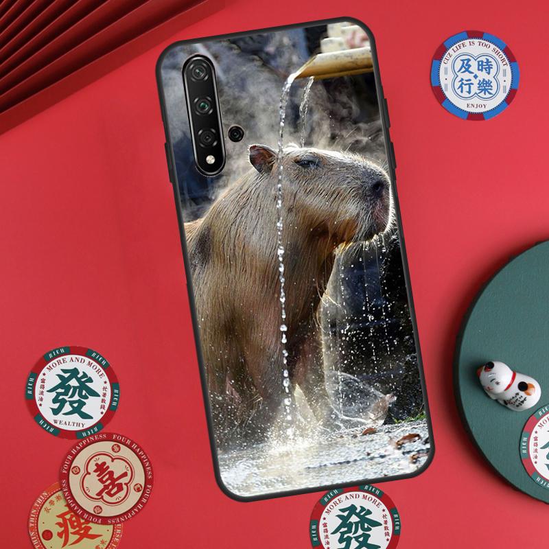 Animal Funny Capybara For Huawei Nova 5T 9 10 SE 7i 8i 11i 12i Y73 Y72 Y61 Y91 Y60 Y70 Y90 P20 P30 P40 Lite Case