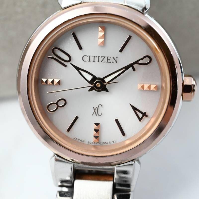 Used Unused item Citizen xC Cross-sea Ladies Watch Combi Solar