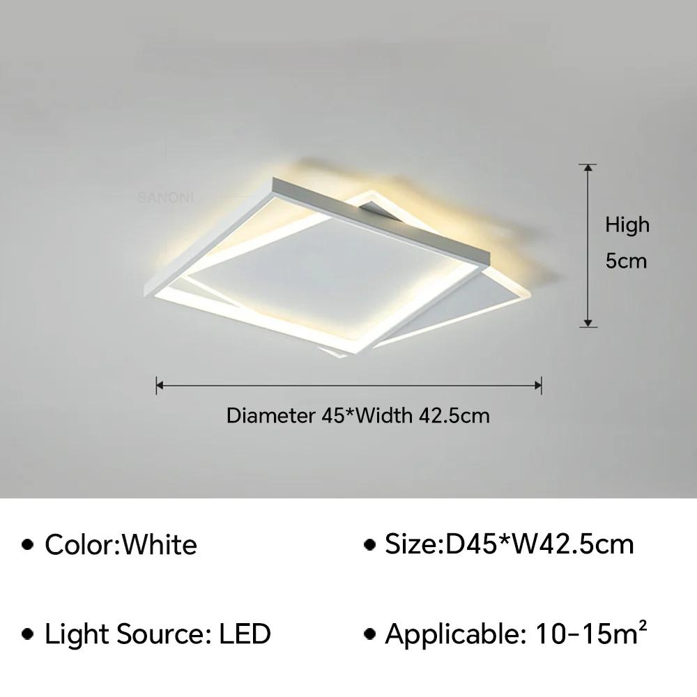 Modern LED Ceiling Lamp For Living Dining Room Bedroom Children's Room Study Hall Cafe Home Decor Indoor Lighting Fixture Lustre