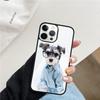 Miniature Schnauzer Puppy Dog Mobile Phone Cases Cover For iPhone 17 Air 16 15 14 12 13 11 Pro MAX apple Plus SE2020 Coque