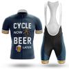 2026 Sommer Atmungsaktives Radsportanzug Set Bier Muster Radbekleidung Herren Anti-UV Radtrikot Set Mountainbike Rennradsport Sets Ciclismo