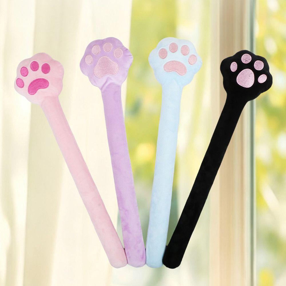 Soft Cat Claw Massage Hammer Elastic Tapping Back Massager Meridian Slap Stick  Neck Relaxation