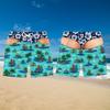 2026 New Funny Plus Size Beach Shorts Casual Summer Men 3D Print Fake Skin Vacation Beach Shorts Hawaii Travel Gift Men's Shorts
