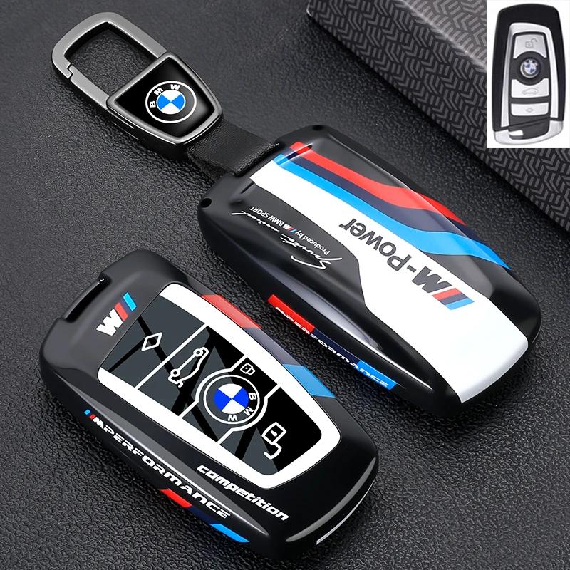 Car Metal Key Case Cover Shell Fob For BMW 1 3 5 7 Series X1 X3 X4 X5 F10 F15 F16 F20 F30 F18 F25 M3 M4 E34 Accessories