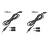 USB C Type C to 12V 5.5x2.1mm 4.0x1.7mm 3.5x1.35mm PD Trigger Power Supply Cable