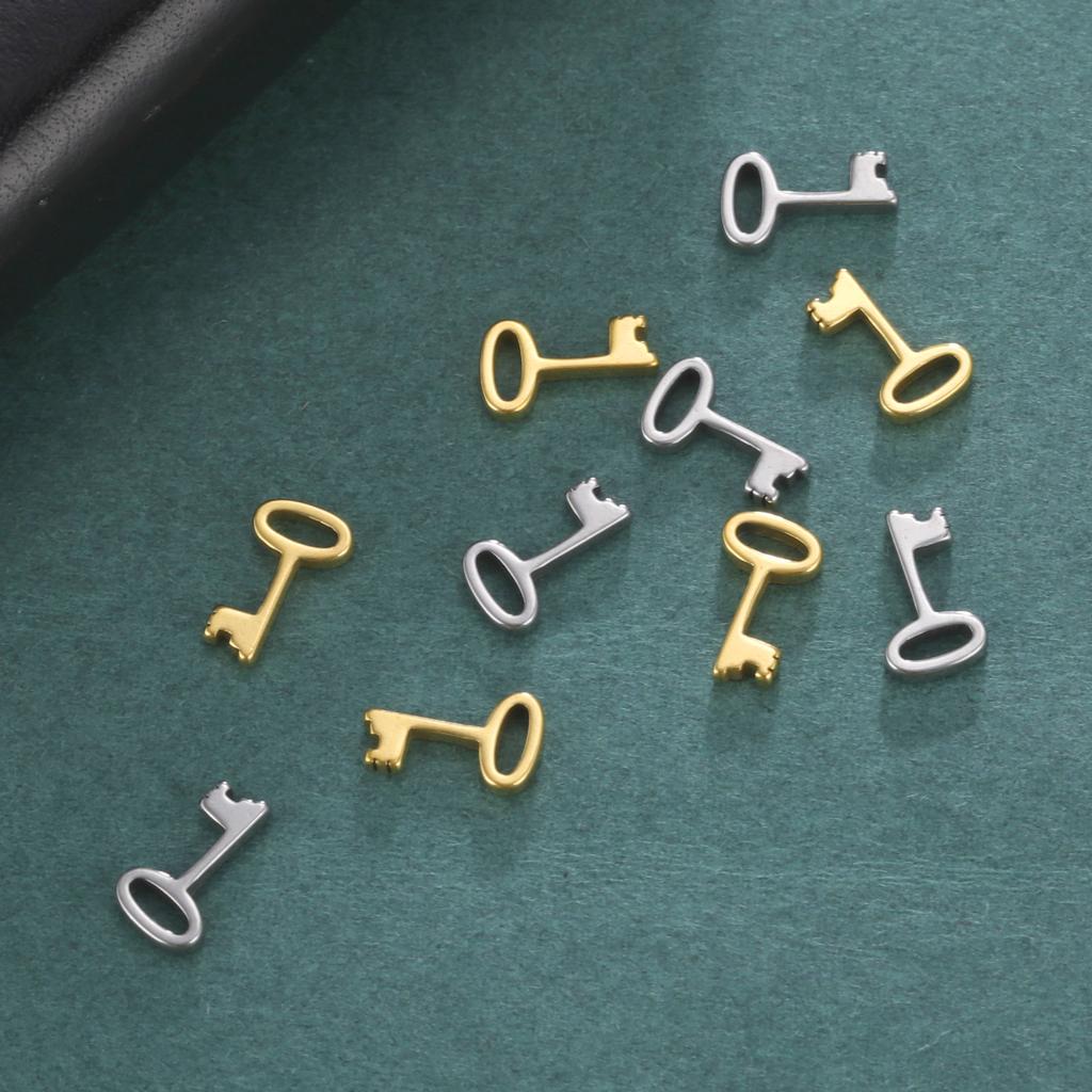 5pcs/lot Stainless Steel Pendants for Earring Necklace Bracelet Jewelry Making Cat Dog Bird Sun Moon Pentacle Gold Charms