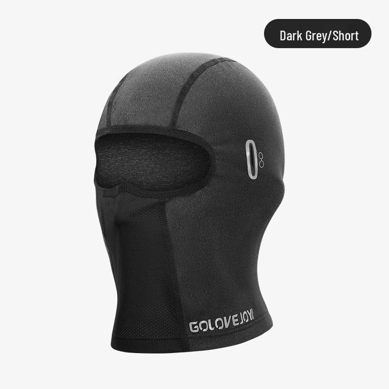 Leqi Men's Cycling Face Mask & Neck Gaiter: Breathable, Moisture-Wicking, Sweat-Absorbing Helmet Liner & Headscarf