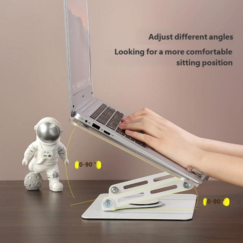 Ergonomic Acrylic Book Stand Height Adjustable and Angle for Reading Study and Cooking Foldable Portable Design