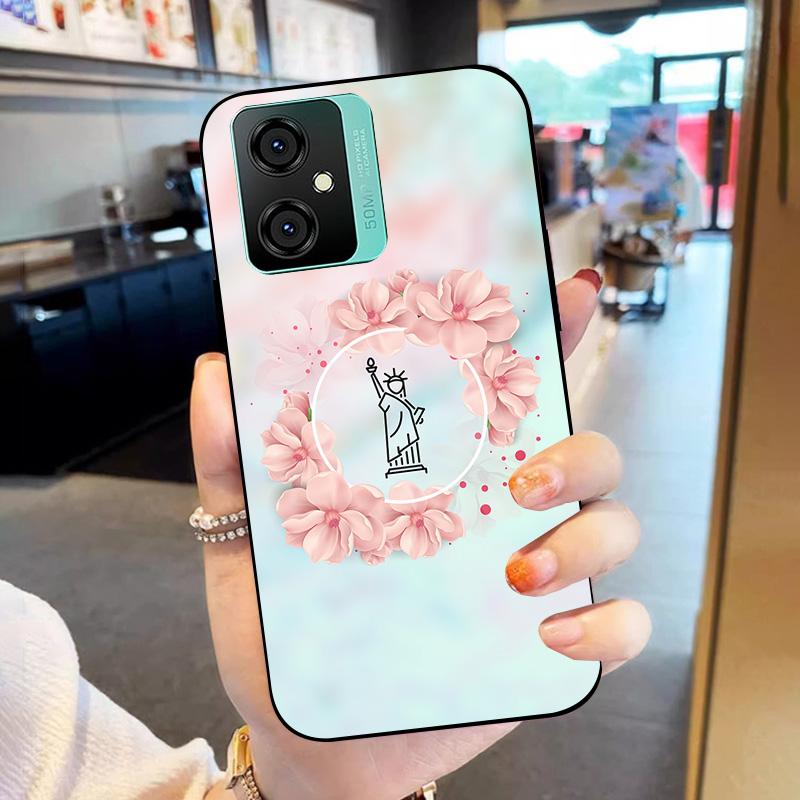 

For Oscal Tiger10 Phone Case Soft Silicone TPU Shell Funda For Blackview Oscal C70 Tiger 10 Back Cover Black Shockproof Bumper Oscal C70