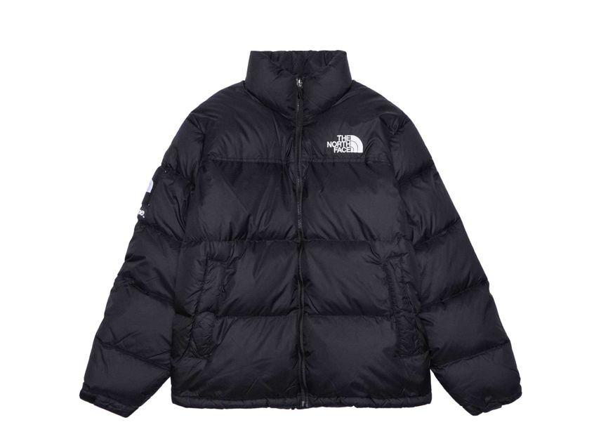Supreme The North Face Split Nuptse Jacket Black