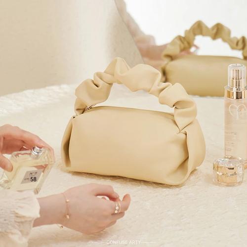 Portable 2026 Makeup Bag for Women, Compact Travel Toiletry Organizer Bags