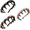 Elegant Crystal Studded Hairband Comfortable High Skull Strong Teeth Grip Hairhoop For Women Teens Everyday Wear