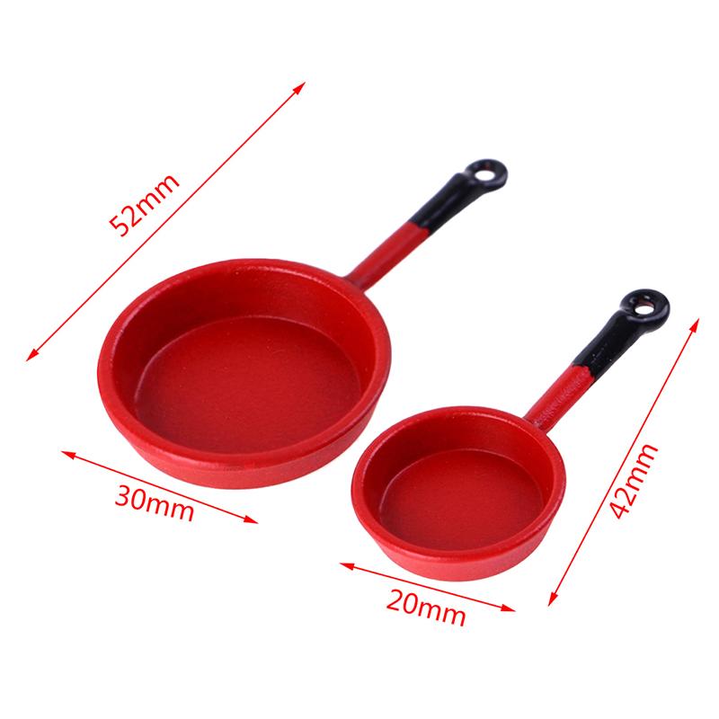 1:12 Dollhouse Miniature Egg Sausage Frying Pan Fryer Set Egg Beater Spatula Fork Whisk Jar Set Kitchen Accessories Toys Deco