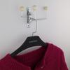 Metal Rotatable Hook 3 Hooks Bedroom Storage Holder Convenient Hanging Rack  Wall Storage